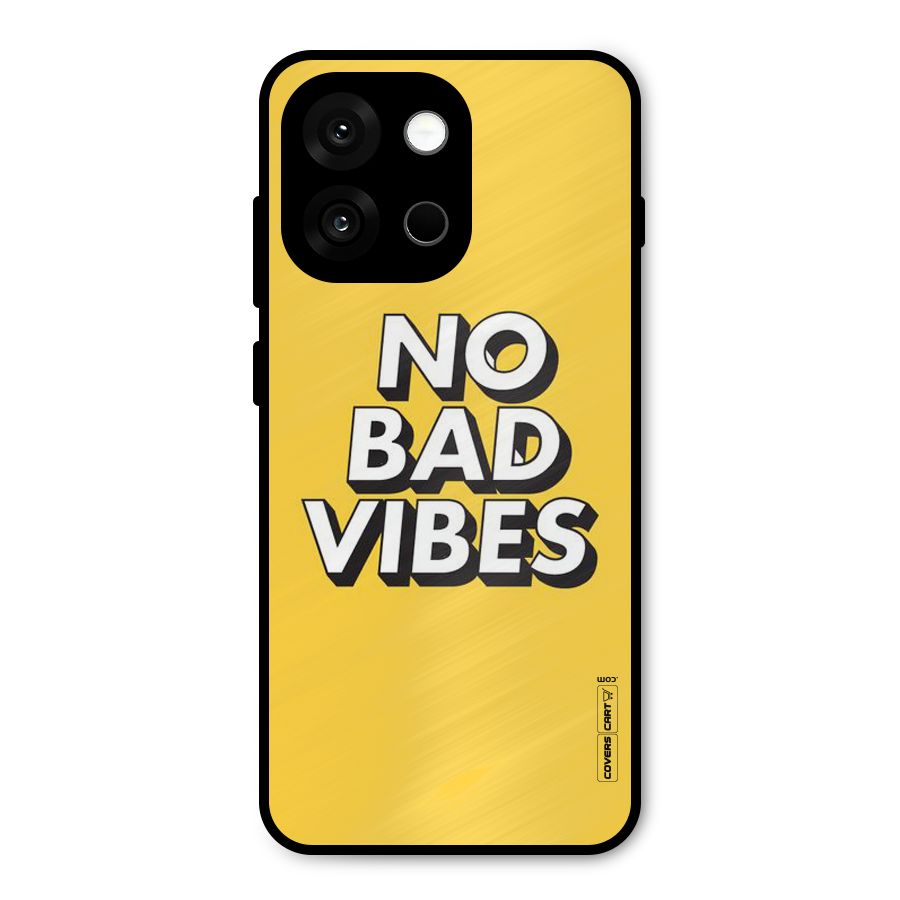 No Bad Vibes Metal Back Case for OnePlus 13s