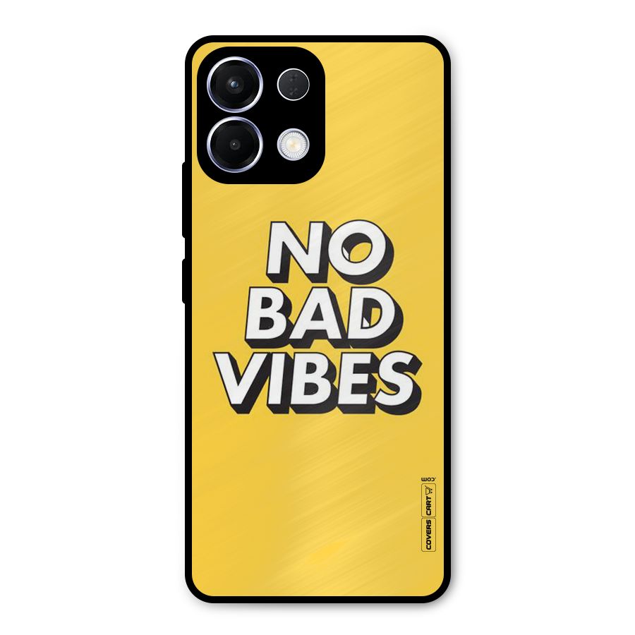 No Bad Vibes Metal Back Case for Oppo K13
