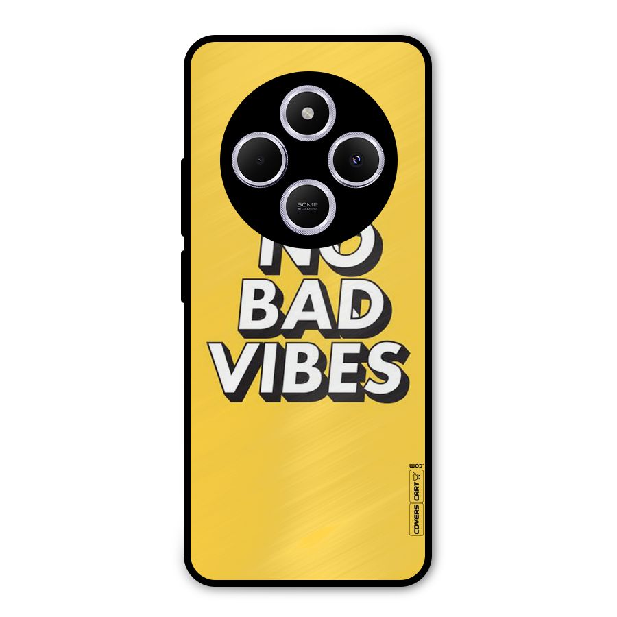 No Bad Vibes Metal Back Case for Poco M7