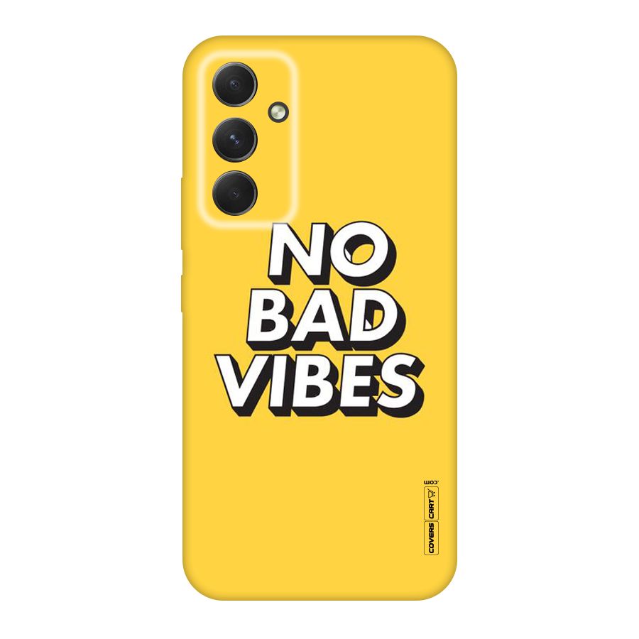 No Bad Vibes Original Polycarbonate Back Case for Galaxy A54
