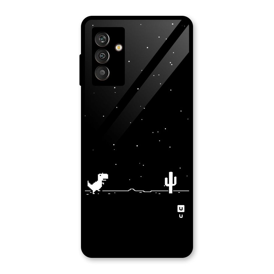 No Connection Night Glass Back Case for Galaxy M13