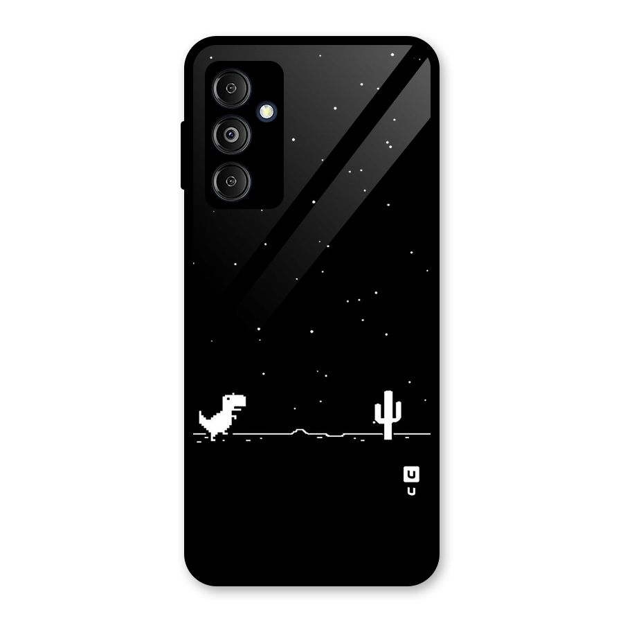 No Connection Night Glass Back Case for Galaxy M14 5G