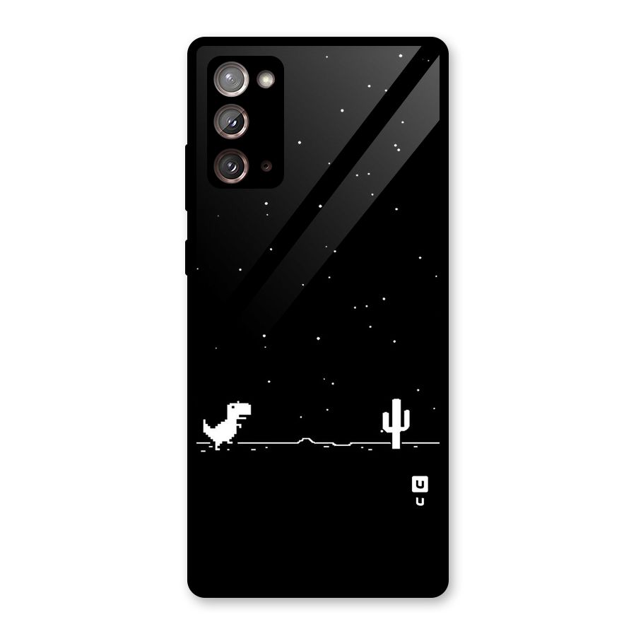 No Connection Night Glass Back Case for Galaxy Note 20