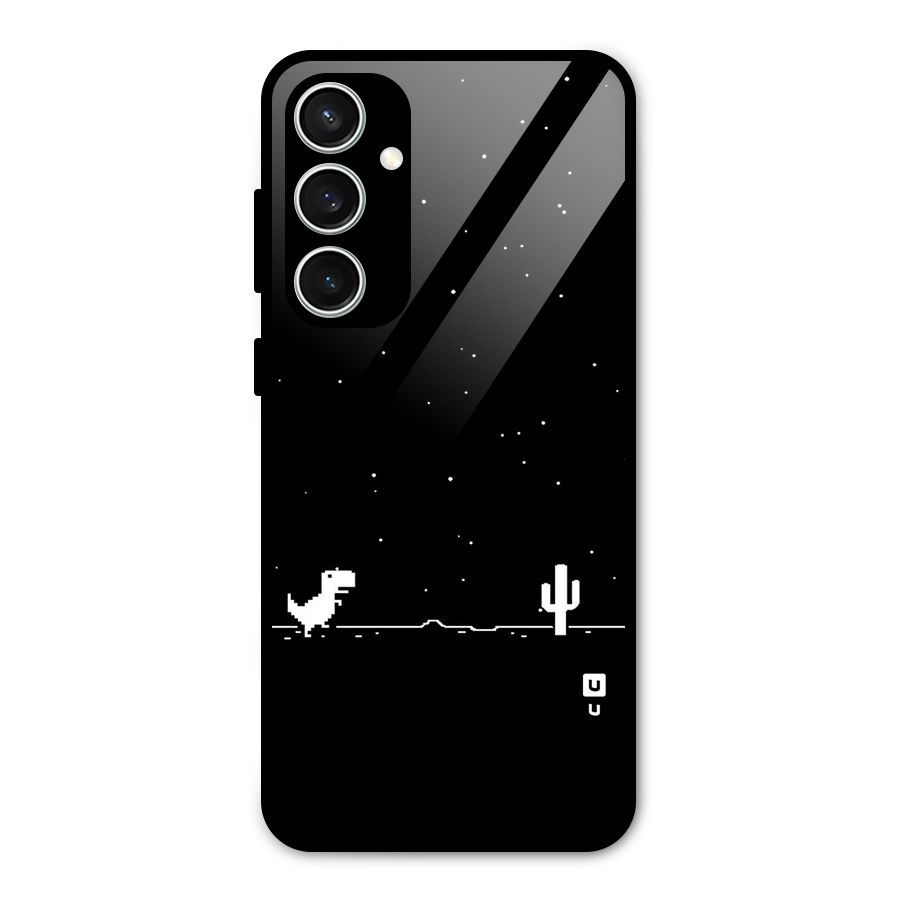 No Connection Night Glass Back Case for Galaxy S23 FE