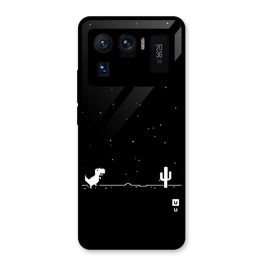 No Connection Night Glass Back Case for Mi 11 Ultra