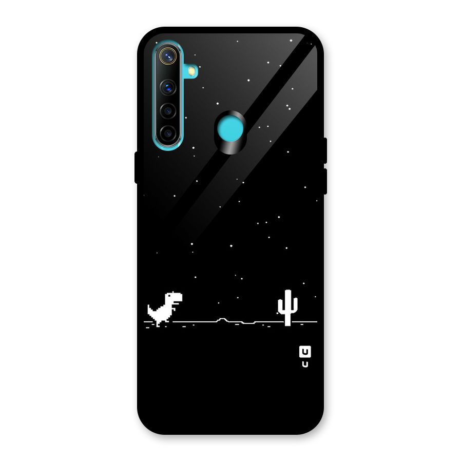 No Connection Night Glass Back Case for Realme 5