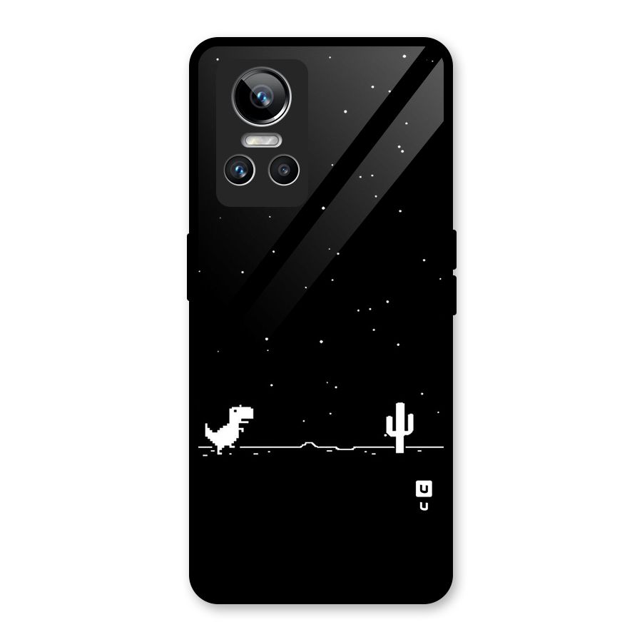 No Connection Night Glass Back Case for Realme GT Neo 3