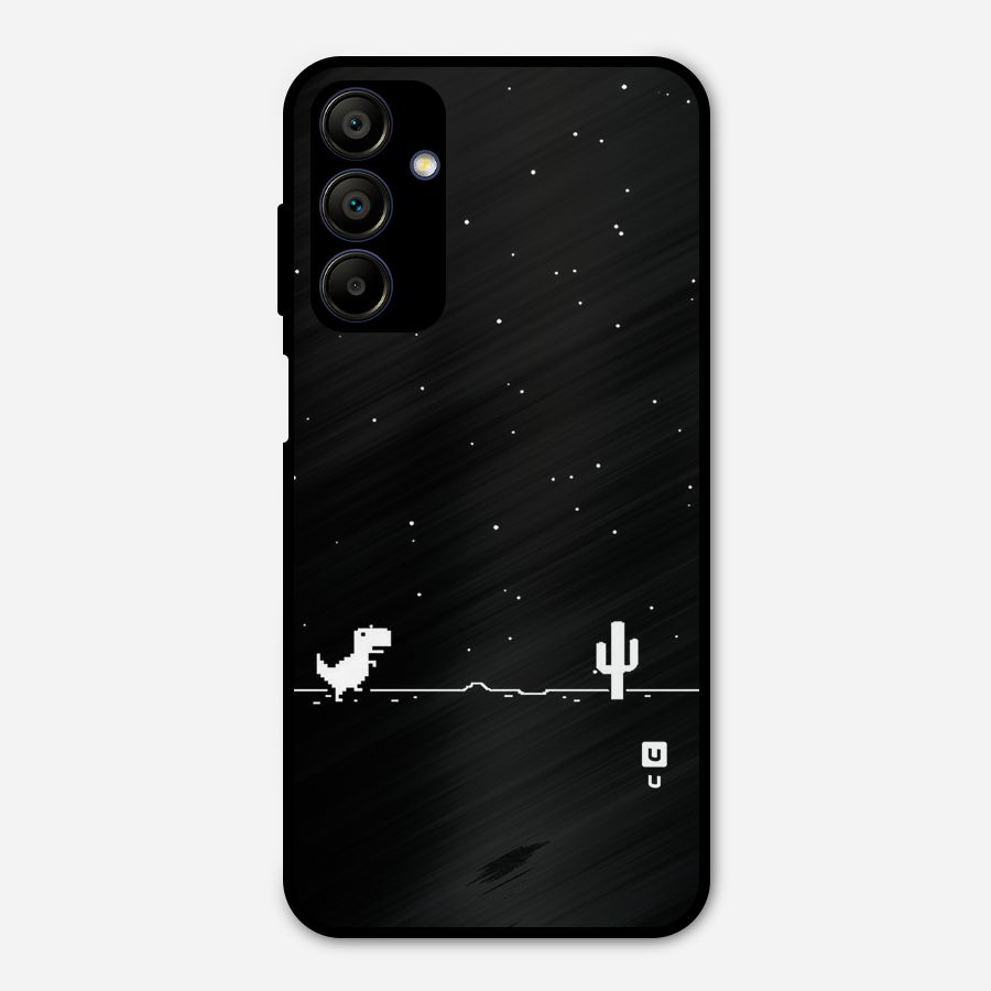 No Connection Night Metal Back Case for Galaxy A15 5G