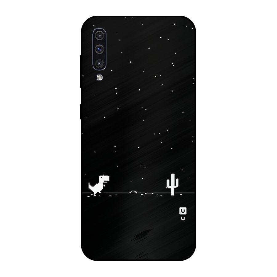 No Connection Night Metal Back Case for Galaxy A30s