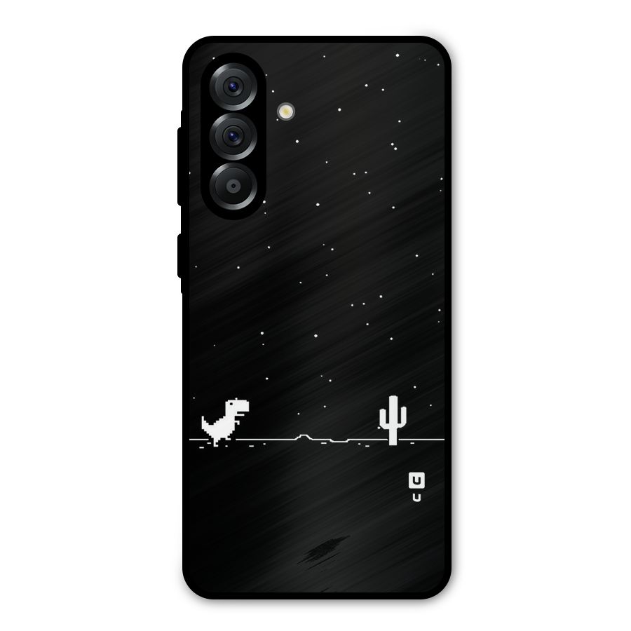 No Connection Night Metal Back Case for Galaxy A36