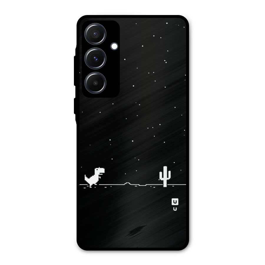 No Connection Night Metal Back Case for Galaxy A55