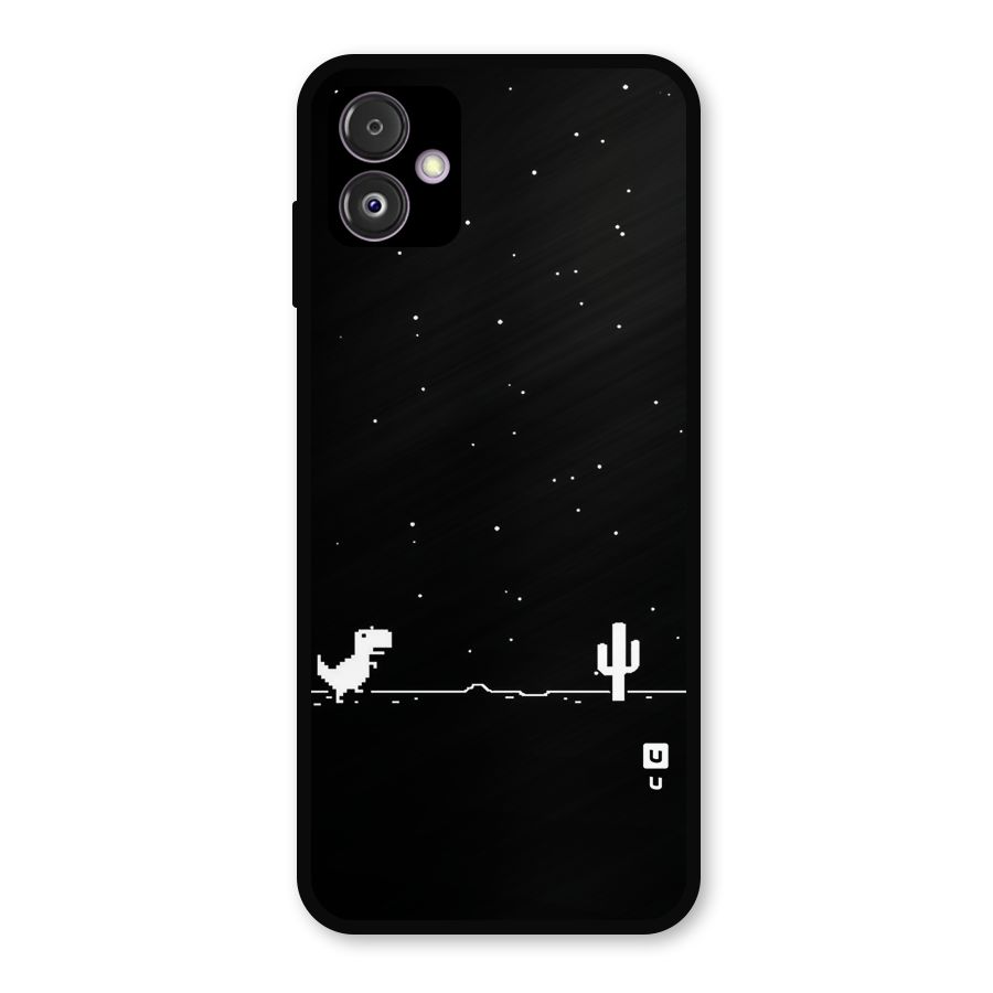 No Connection Night Metal Back Case for Galaxy F14
