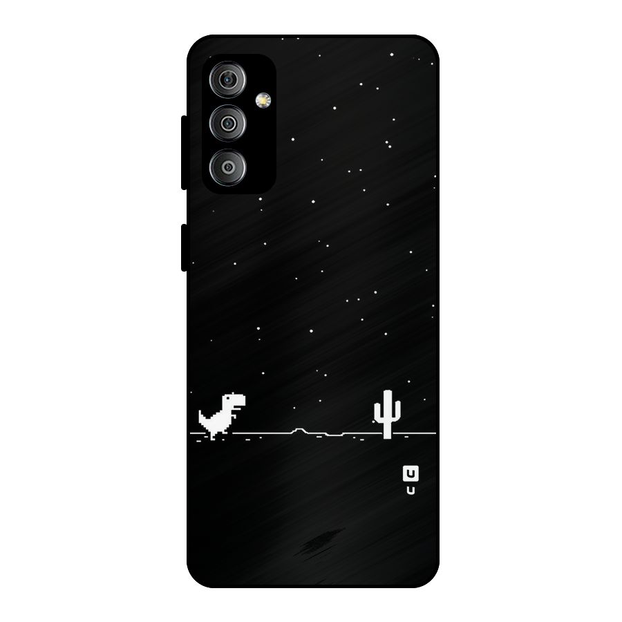 No Connection Night Metal Back Case for Galaxy F23
