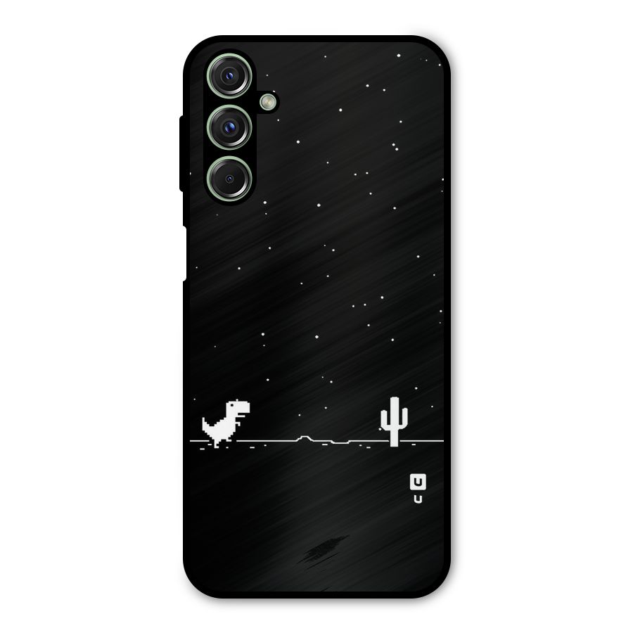 No Connection Night Metal Back Case for Galaxy F34