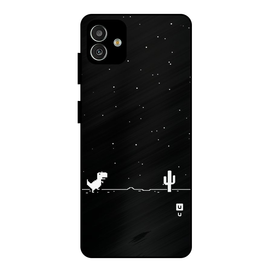 No Connection Night Metal Back Case for Galaxy M13 5G