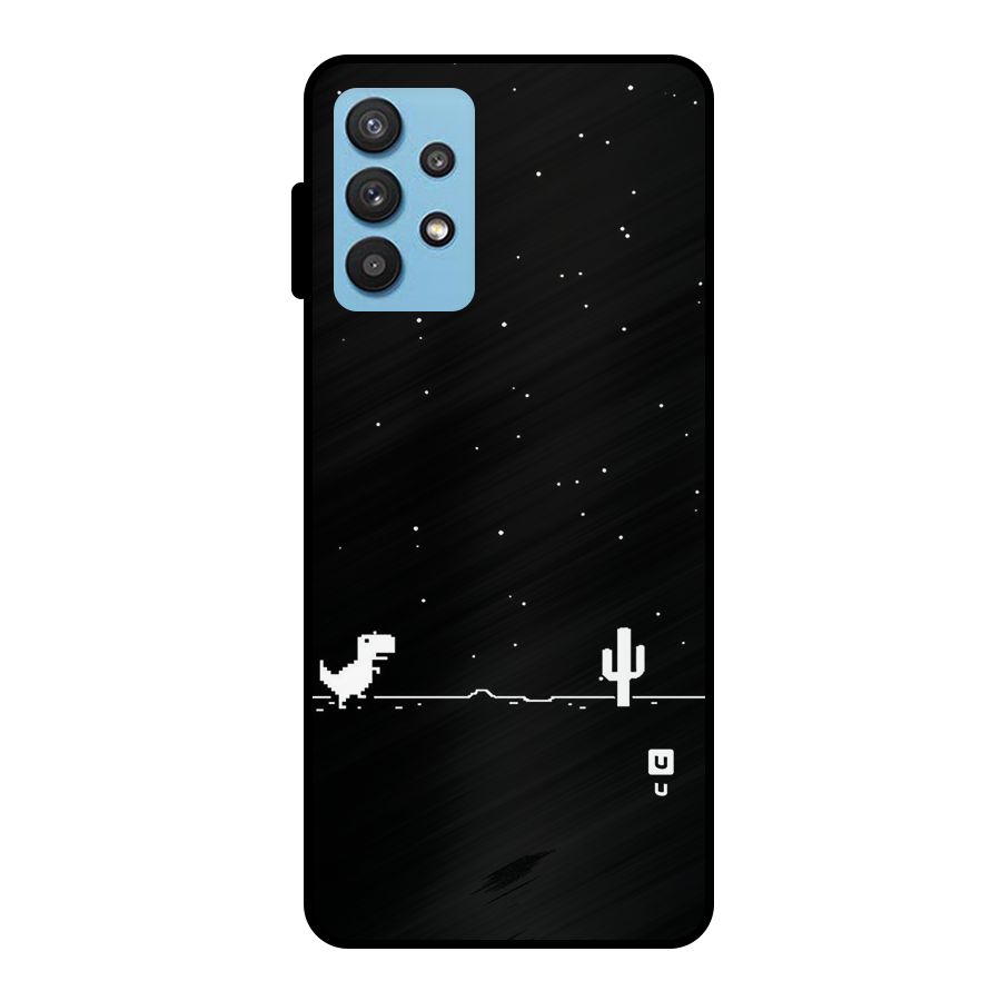 No Connection Night Metal Back Case for Galaxy M32 5G