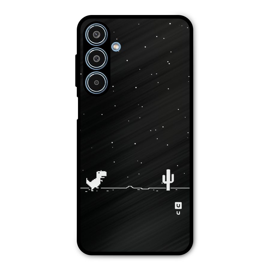 No Connection Night Metal Back Case for Galaxy M35