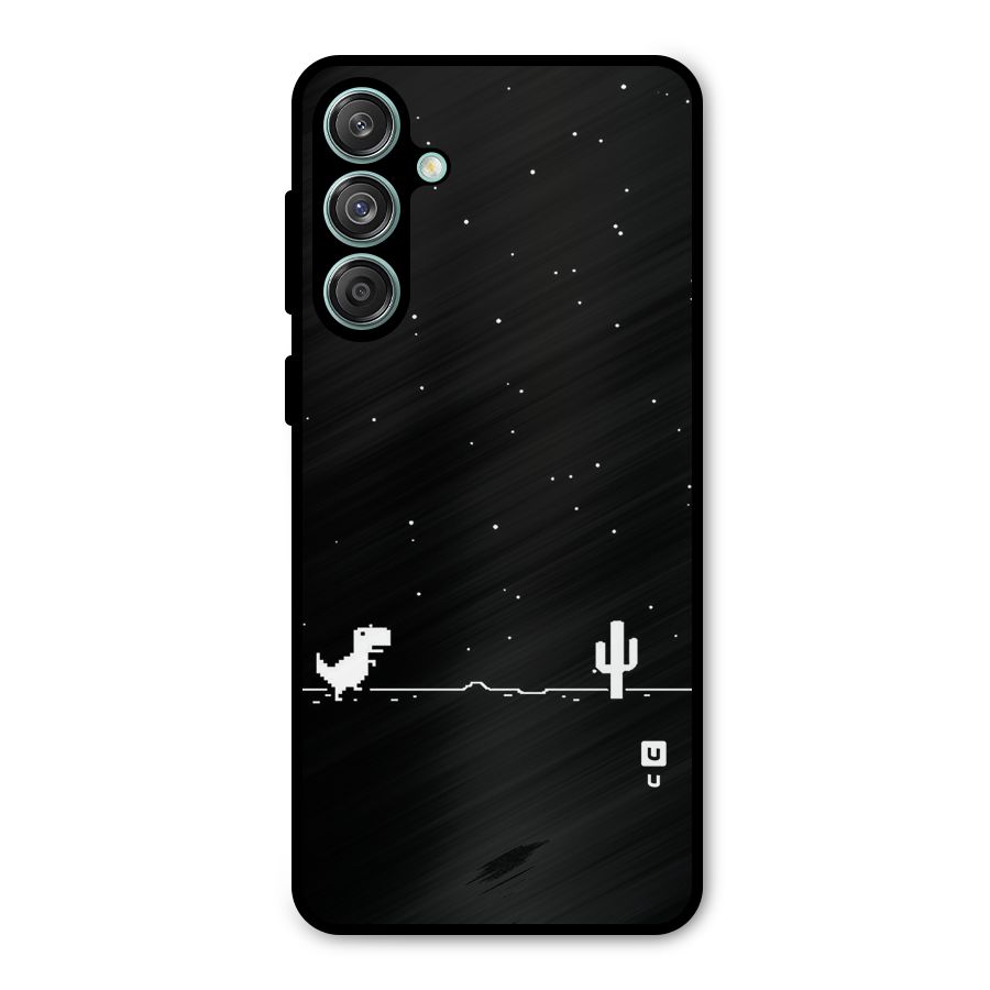 No Connection Night Metal Back Case for Galaxy M55 5G