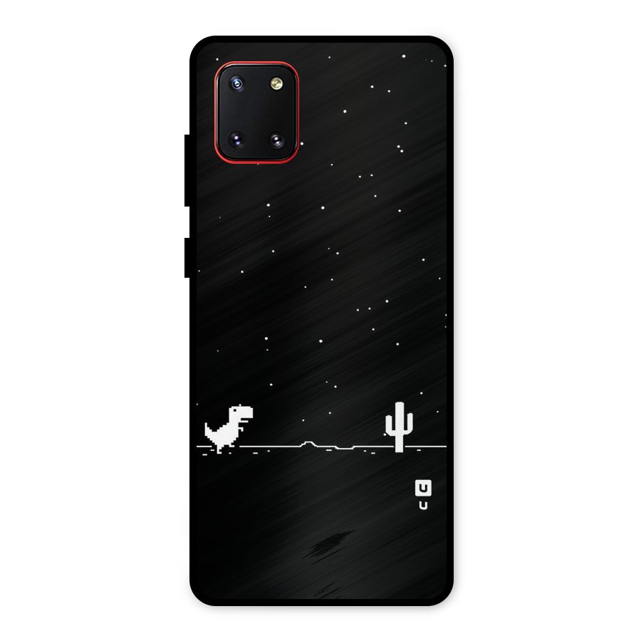 No Connection Night Metal Back Case for Galaxy Note 10 Lite