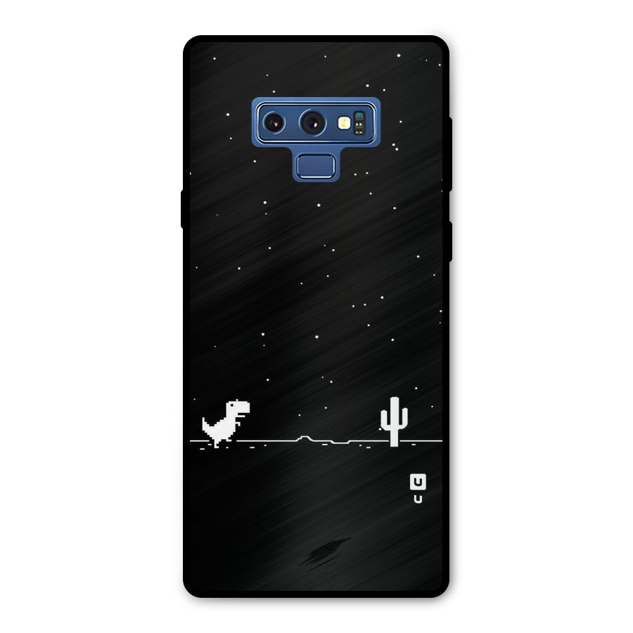No Connection Night Metal Back Case for Galaxy Note 9