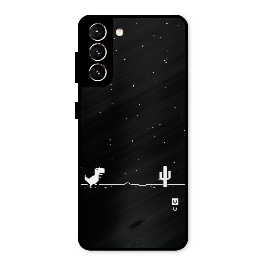 No Connection Night Metal Back Case for Galaxy S21 5G