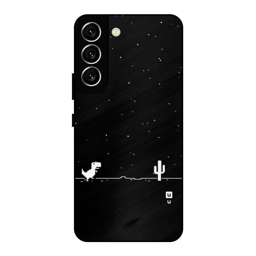 No Connection Night Metal Back Case for Galaxy S22 5G