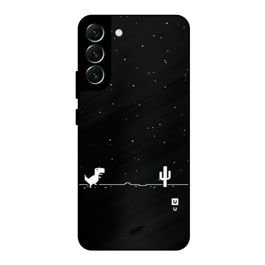 No Connection Night Metal Back Case for Galaxy S22 Plus 5G