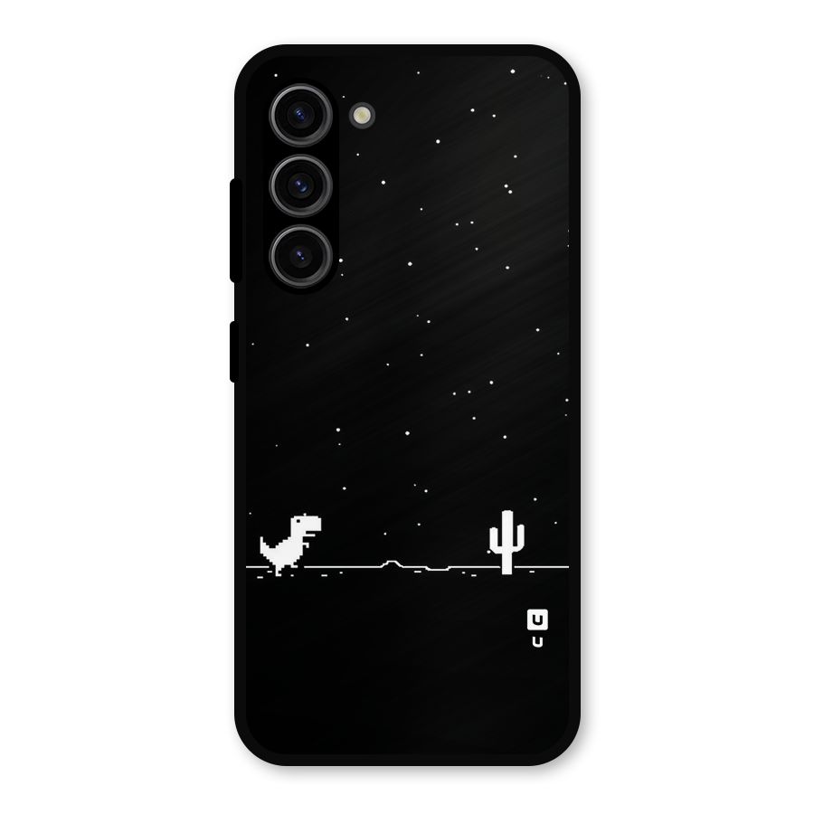 No Connection Night Metal Back Case for Galaxy S23