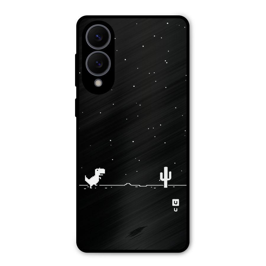 No Connection Night Metal Back Case for Galaxy S25 Edge