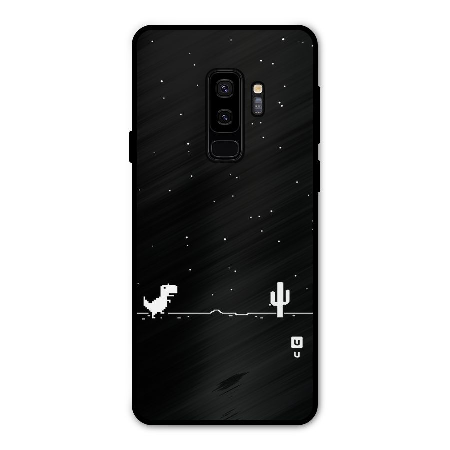 No Connection Night Metal Back Case for Galaxy S9 Plus