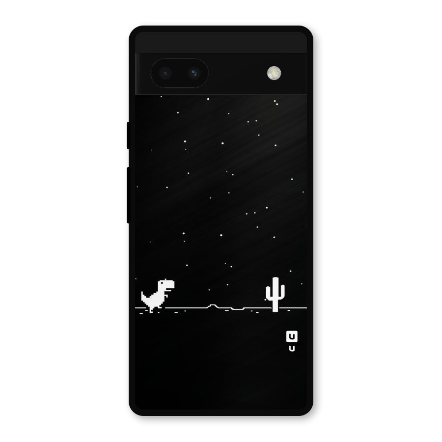 No Connection Night Metal Back Case for Google Pixel 6a