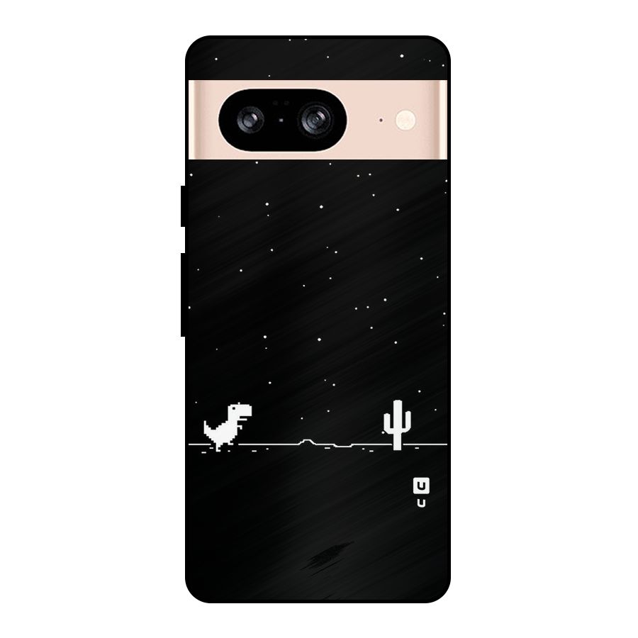 No Connection Night Metal Back Case for Google Pixel 8