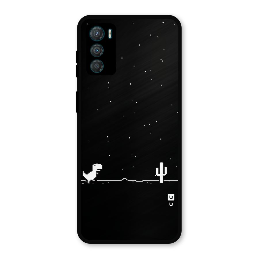 No Connection Night Metal Back Case for Moto G42
