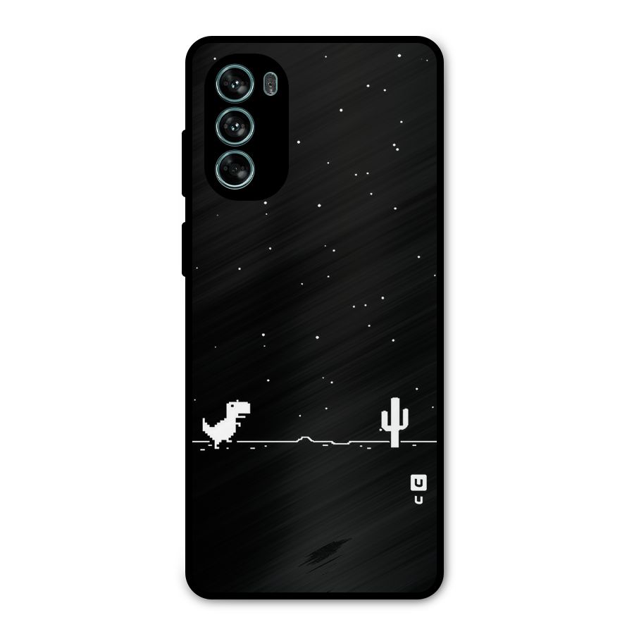 No Connection Night Metal Back Case for Moto G62