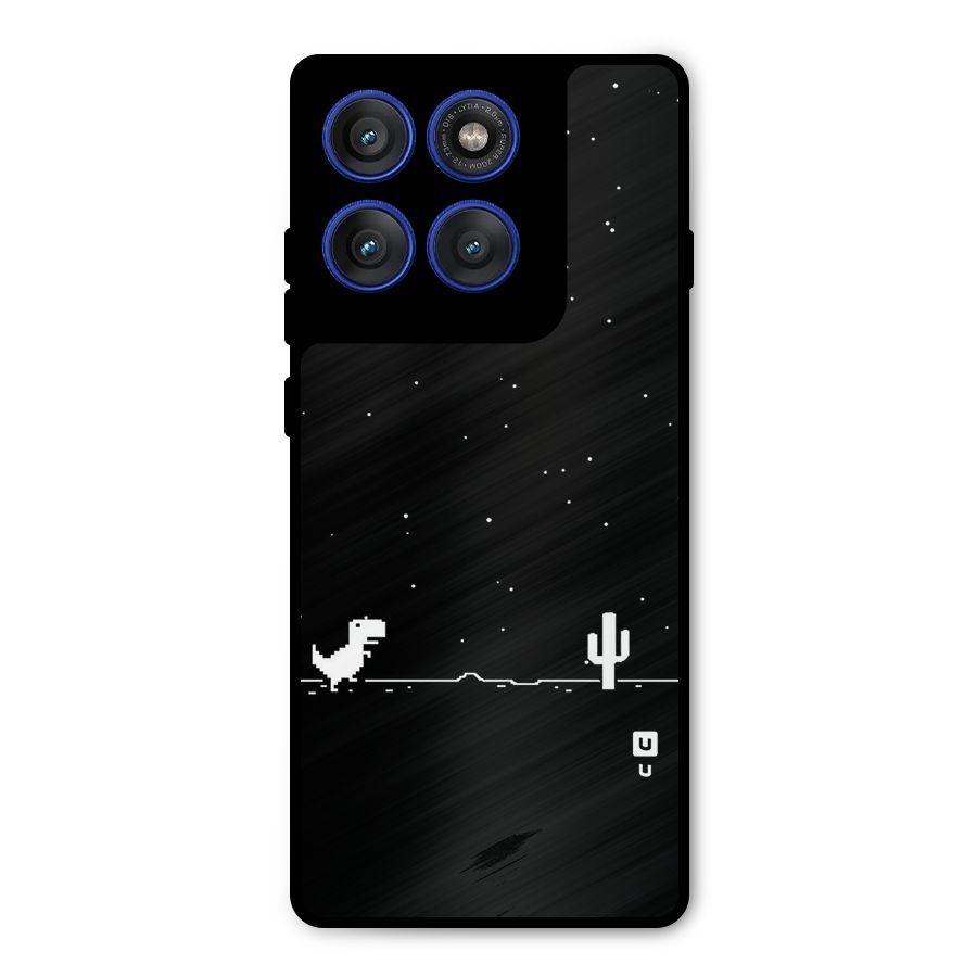 No Connection Night Metal Back Case for Motorola Edge 60 Pro
