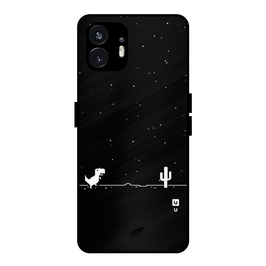 No Connection Night Metal Back Case for Nothing Phone 2