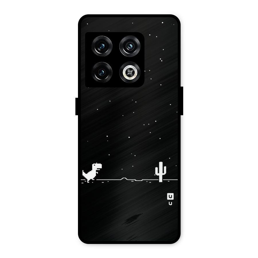No Connection Night Metal Back Case for OnePlus 10 Pro 5G