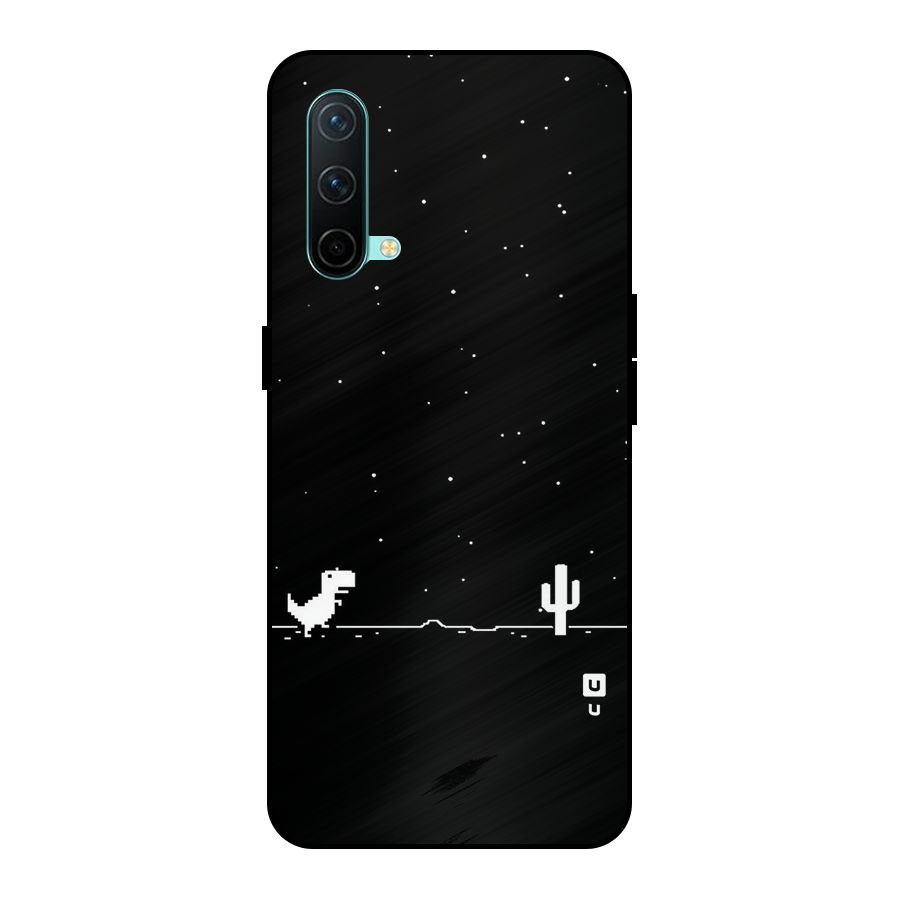 No Connection Night Metal Back Case for OnePlus Nord CE 5G