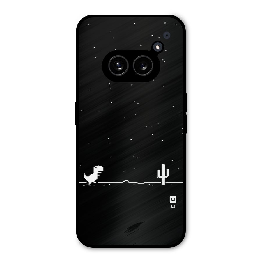 No Connection Night Metal Back Case for Nothing Phone 2a