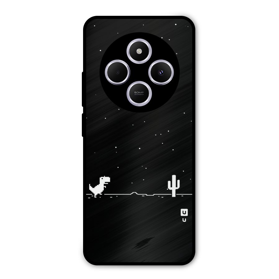No Connection Night Metal Back Case for Poco C75 5G