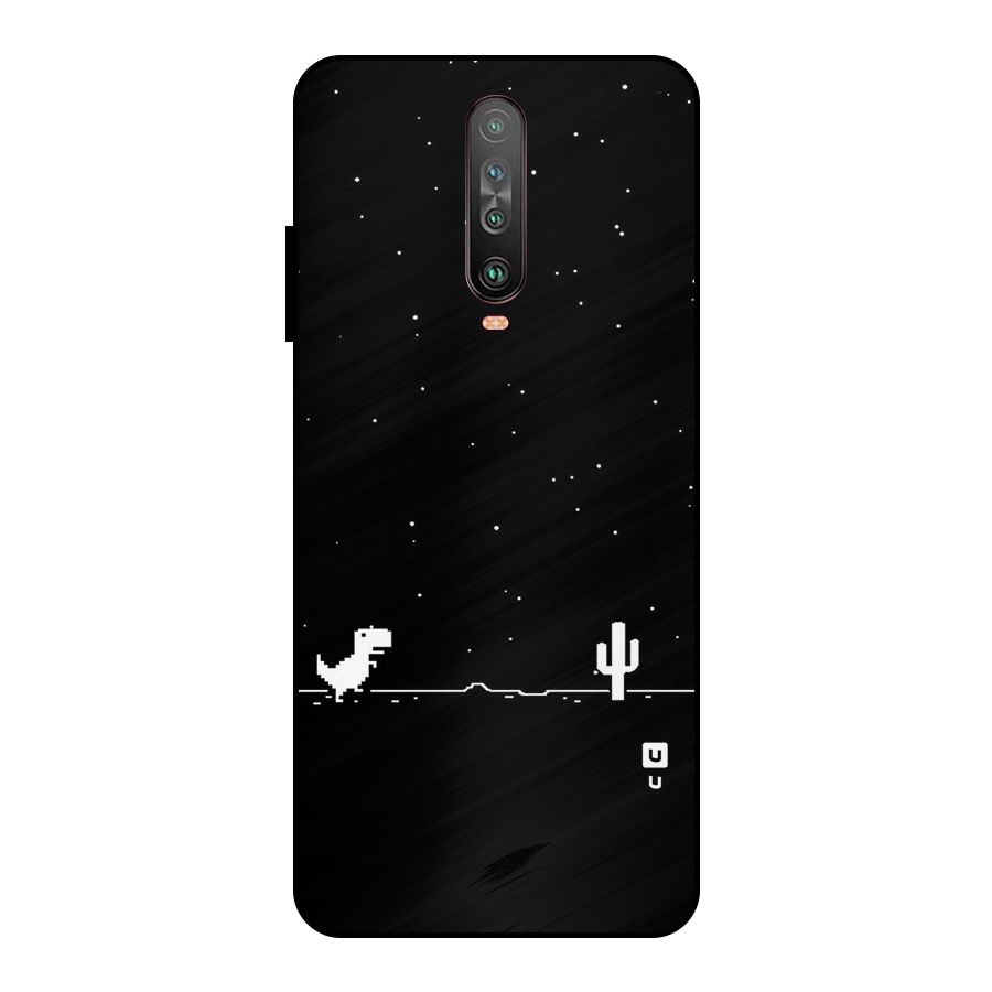 No Connection Night Metal Back Case for Poco X2