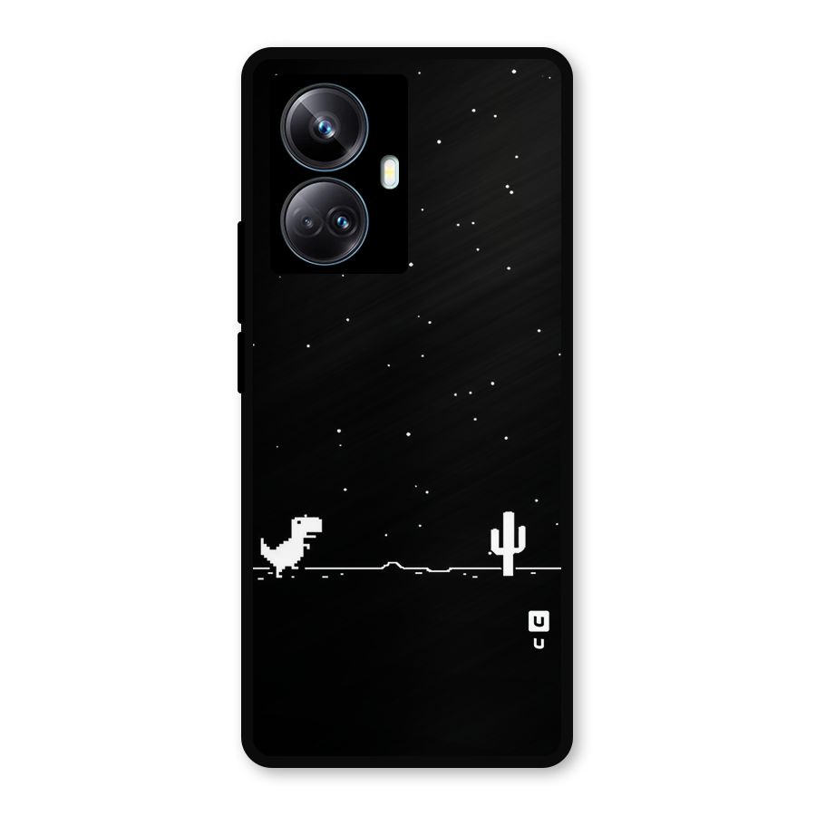 No Connection Night Metal Back Case for Realme 10 Pro Plus