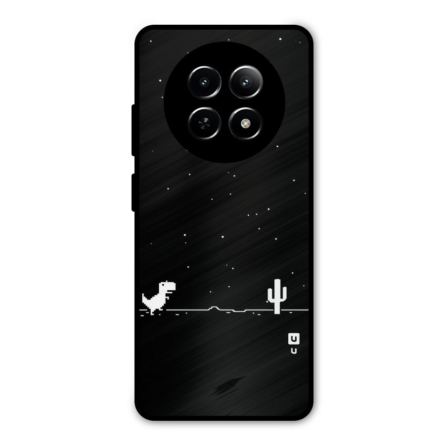 No Connection Night Metal Back Case for Realme 12x 5G