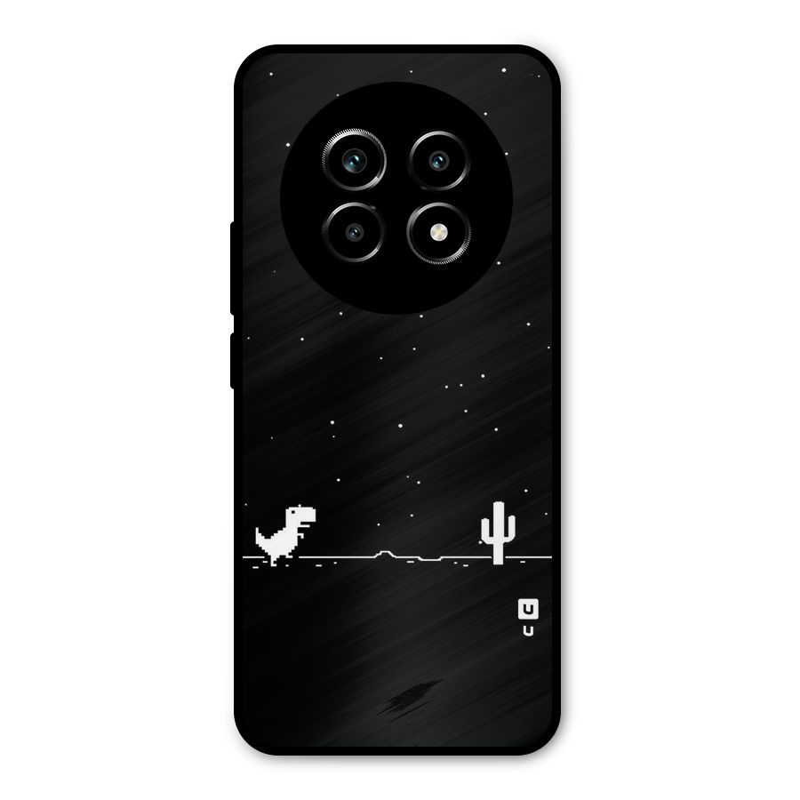 No Connection Night Metal Back Case for Realme 14 Pro Lite