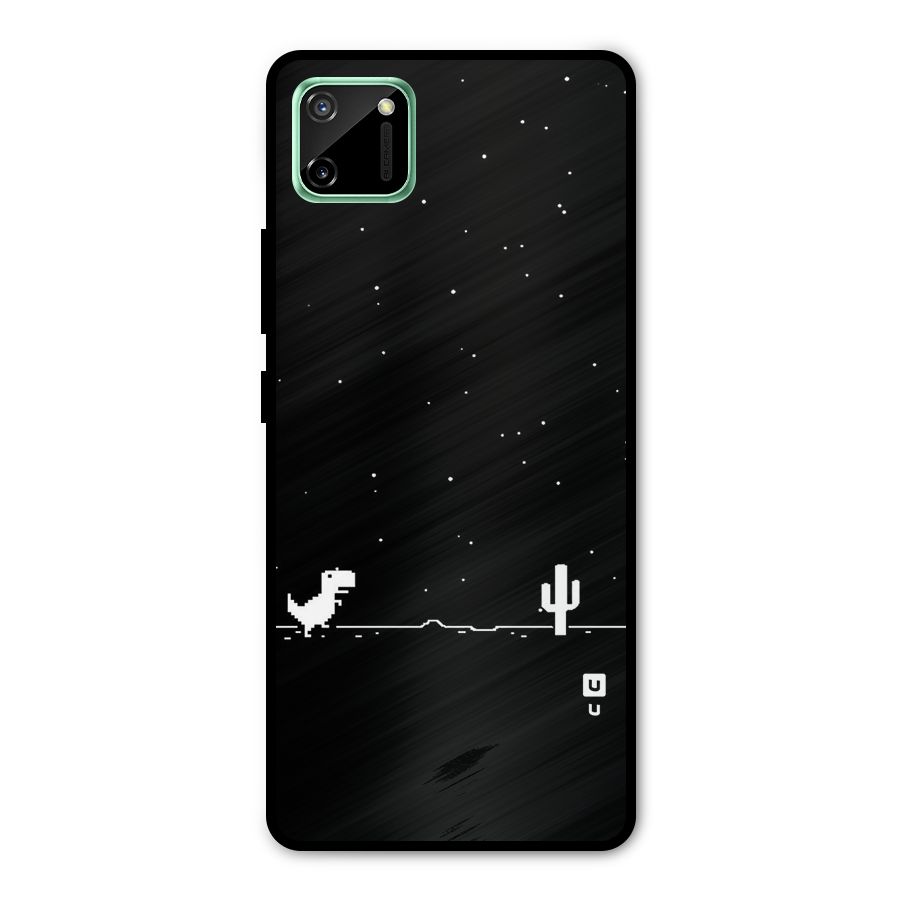 No Connection Night Metal Back Case for Realme C11