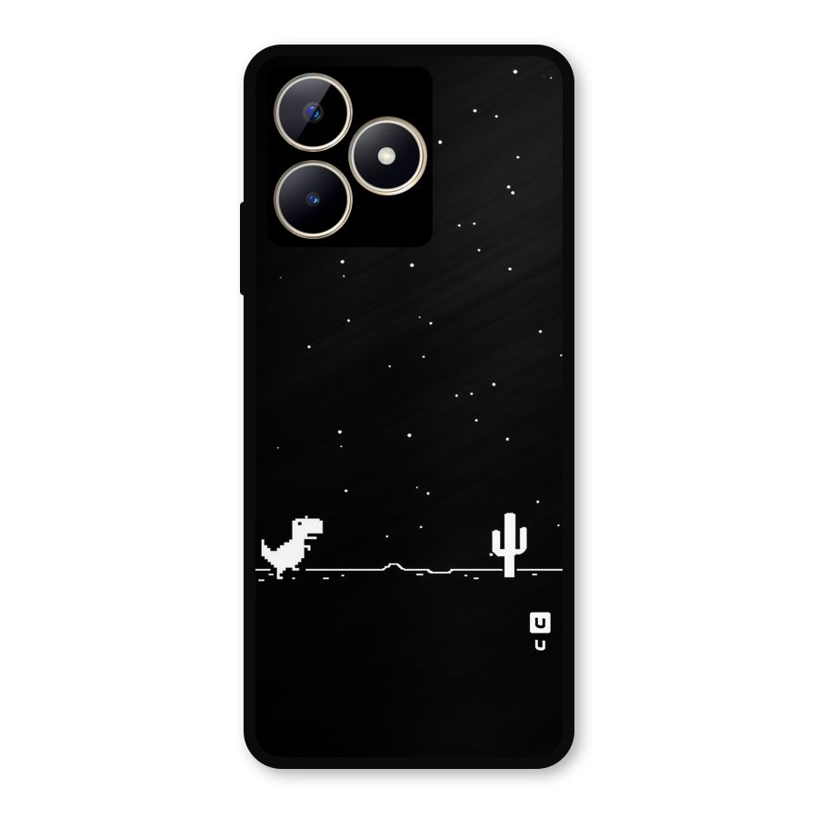 No Connection Night Metal Back Case for Realme C53