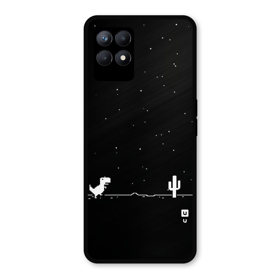 No Connection Night Metal Back Case for Realme Narzo 50