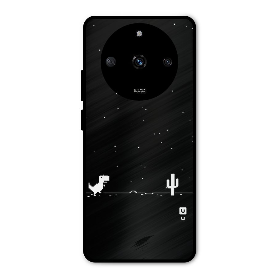 No Connection Night Metal Back Case for Realme Narzo 60 5G
