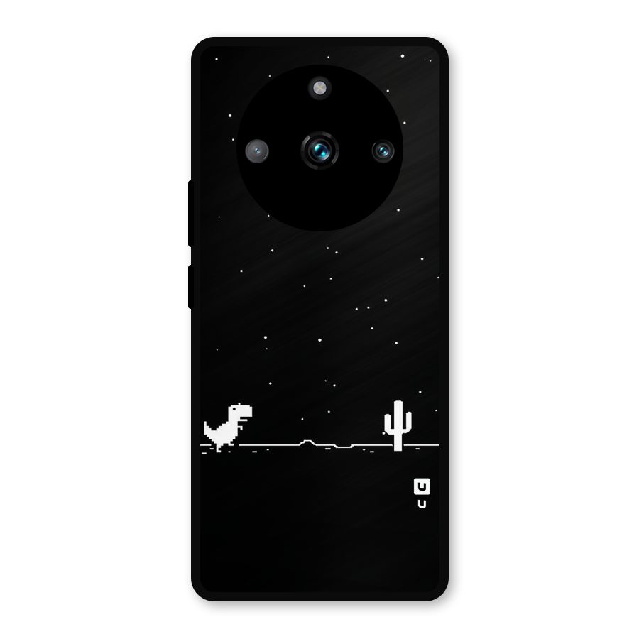 No Connection Night Metal Back Case for Realme Narzo 60 Pro