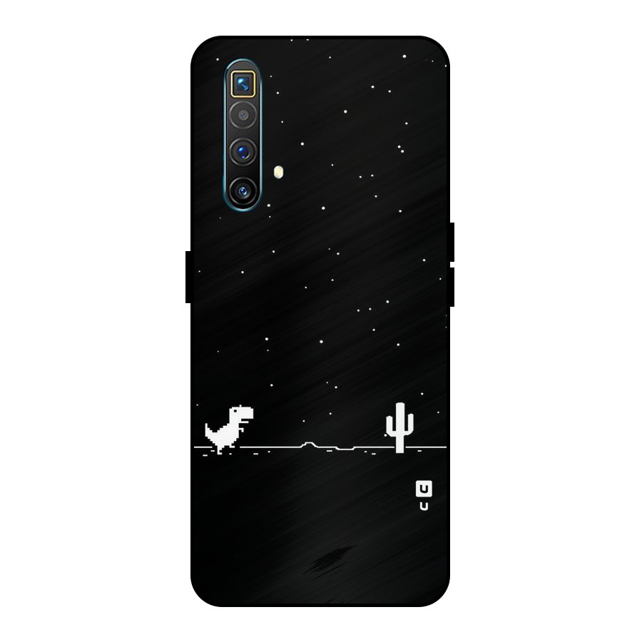No Connection Night Metal Back Case for Realme X3